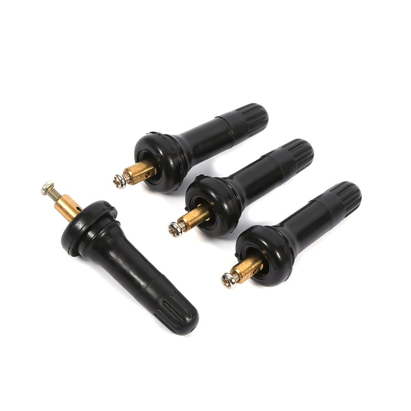 4Pcs TPMS Tire Pressure Monitoring System Anti explosion Snap In Tire Valve Stems - Image 2