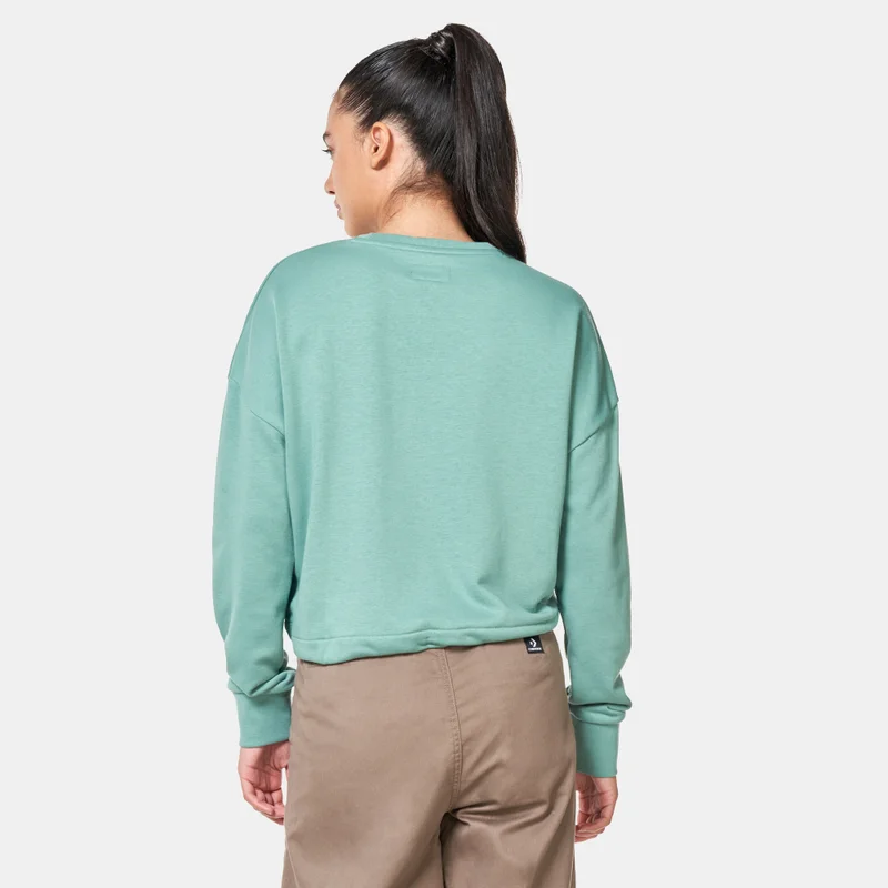 CONVERSE Women's Chuck Taylor Logo Sweatshirt