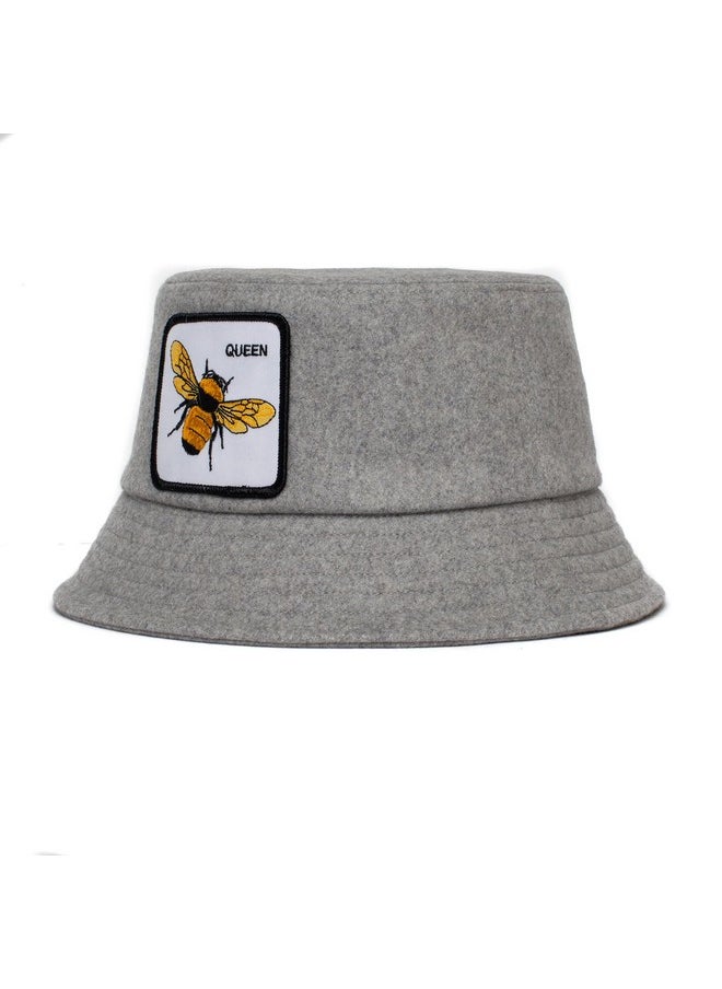 Goorin Bros. - The Farm Wool Blend Bucket Hat Grey (Queen Heat) Largexlarge - Image 1