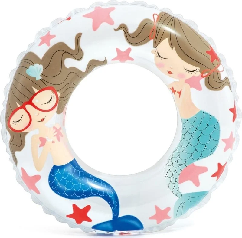 INTEX İntex Transparent Printed Inflatable Bagel 61 Cm