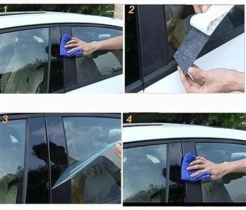 Wivplex 6PCS Gloss Black Pillar Posts for Range Rover Sport - Image 3