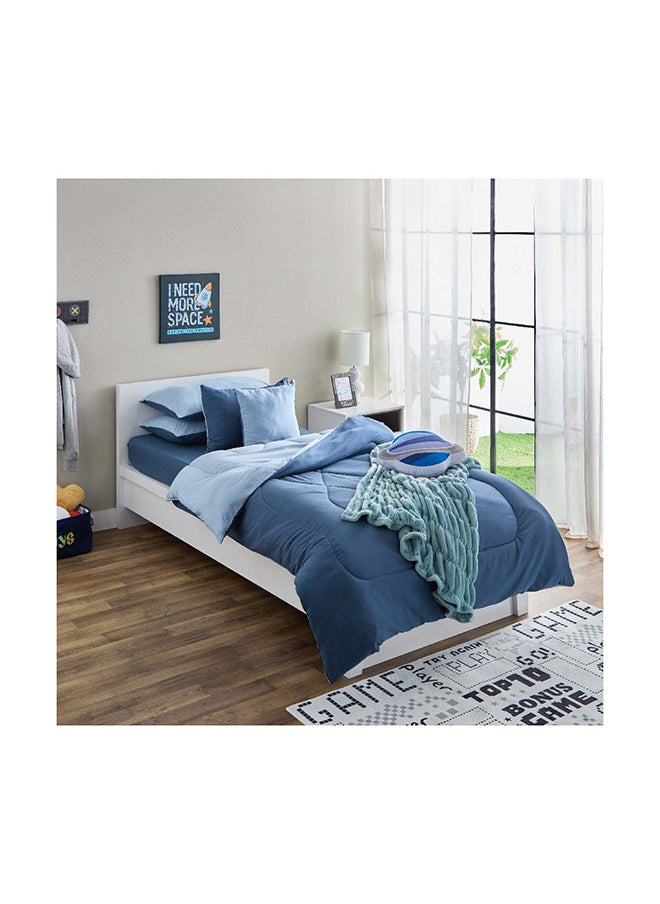 Home Box - Vera Microfibre Single Fitted Sheet 90 x 25 x 190 cm - Image 1