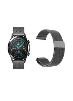 PROMASS Replacement Band For Huawei Watch GT/GT 2 46mm Space Grey 