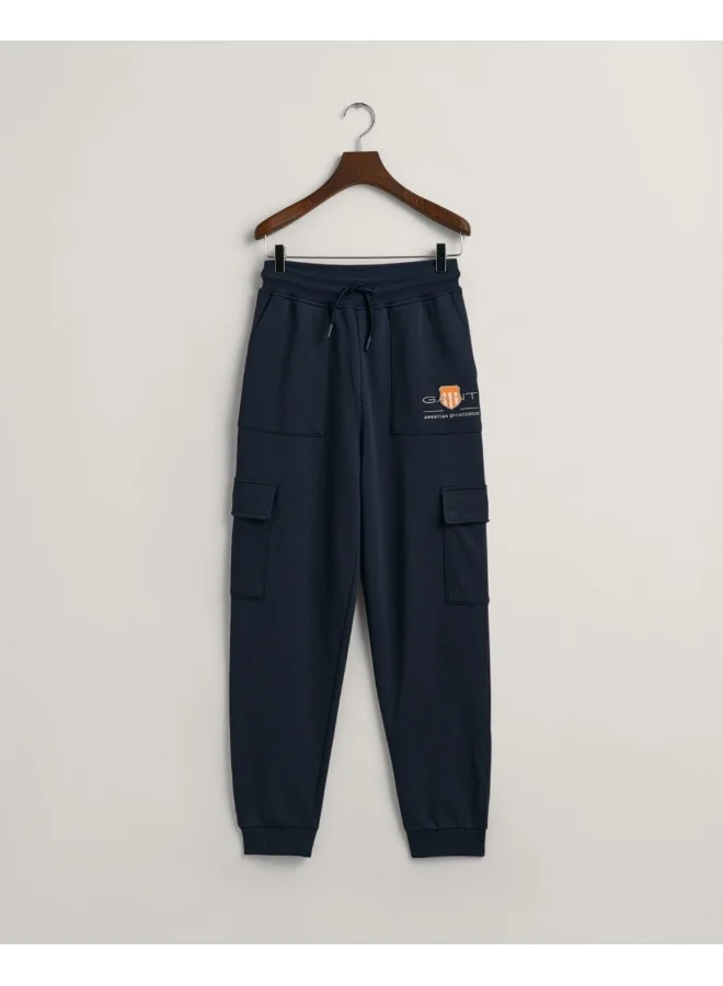 GANT Gant Teen Boys Contrast Shield Cargo Sweatpants