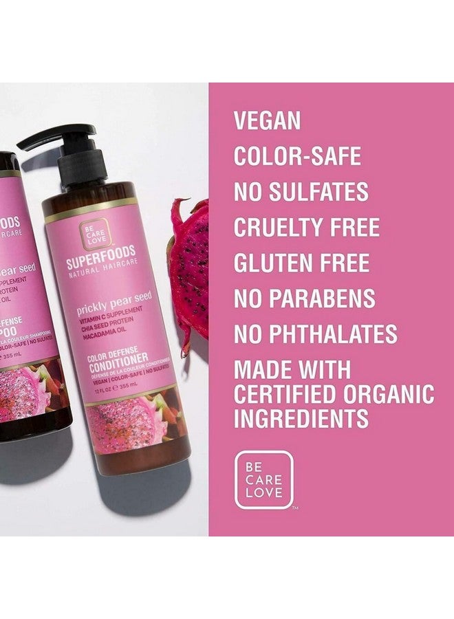 بي كير لوف بلسم سوبرفوودس كولور ديفينس | خالي من البارابين | خالي من الكبريتات | الأفضل لكويلي | شعر مموج | بلسم خالي من الأضرار | الشعر الجاف والمجعد | 355 مل. - Image 2