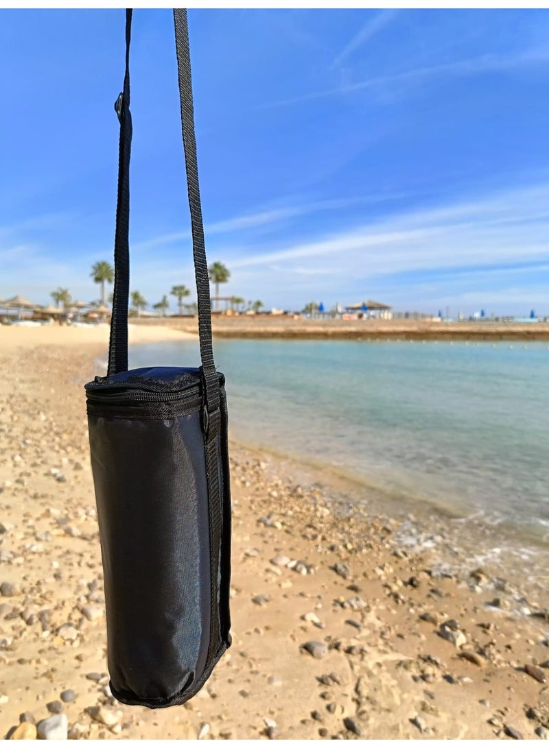 bottle bag small - black - Image 5