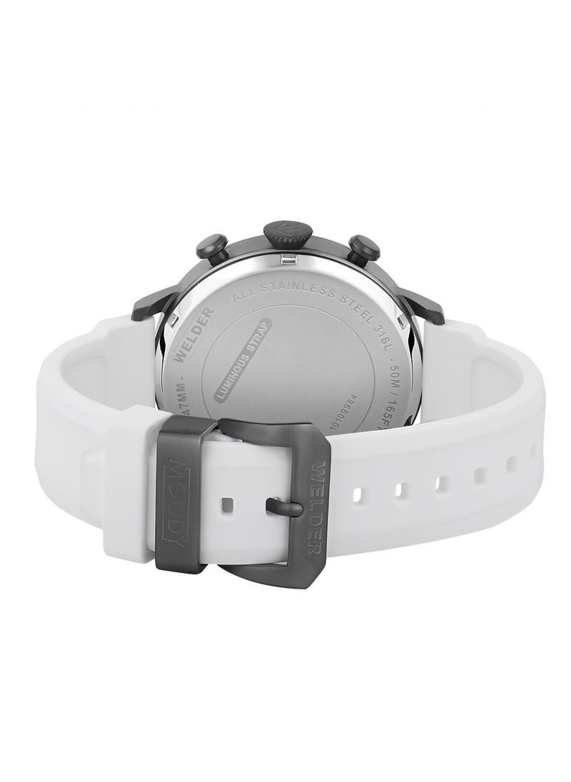 Welder Mens Wrist Watch Modern Design 47 mm Glow in the Dark  - Image 3