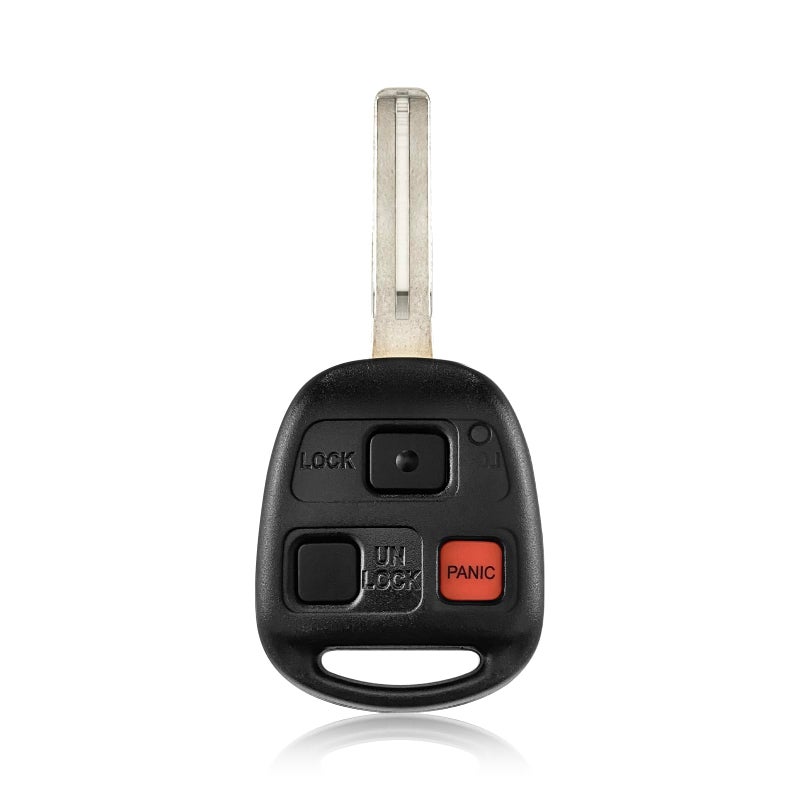 Keylessbest Replacement for Lexus ES300 SC300 SC400 GS300 Key Fob Remote Control 2002 2003 2004 2005 3 Buttons 315MHz HYQ1512VBlack