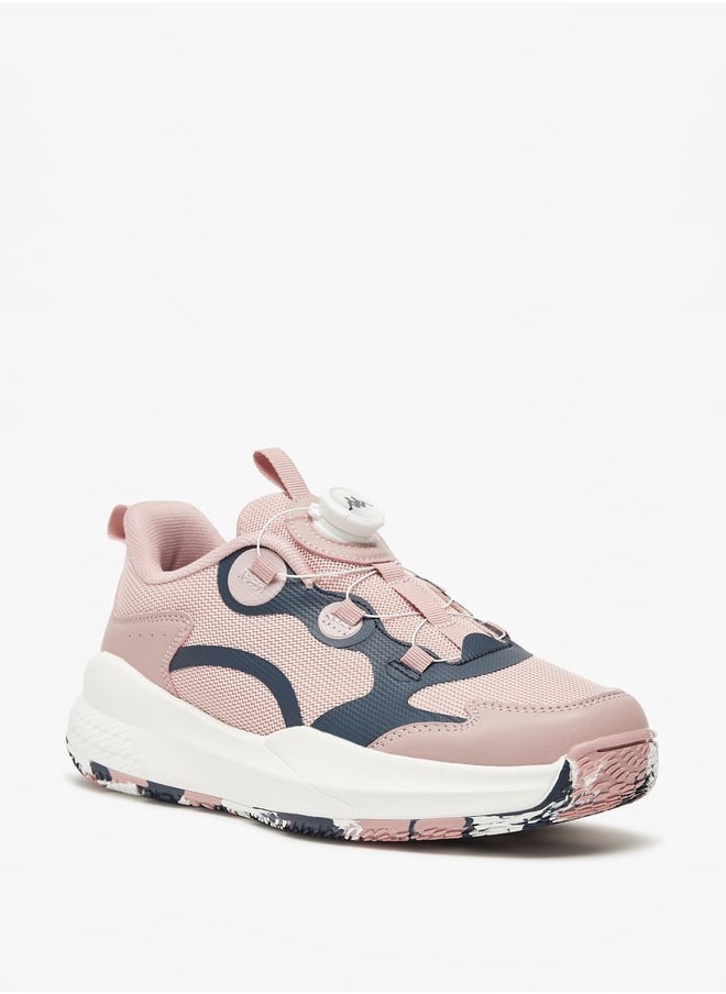 Kappa Girls' Panelled Sports Shoes with Drawstring Closure  - Image 1