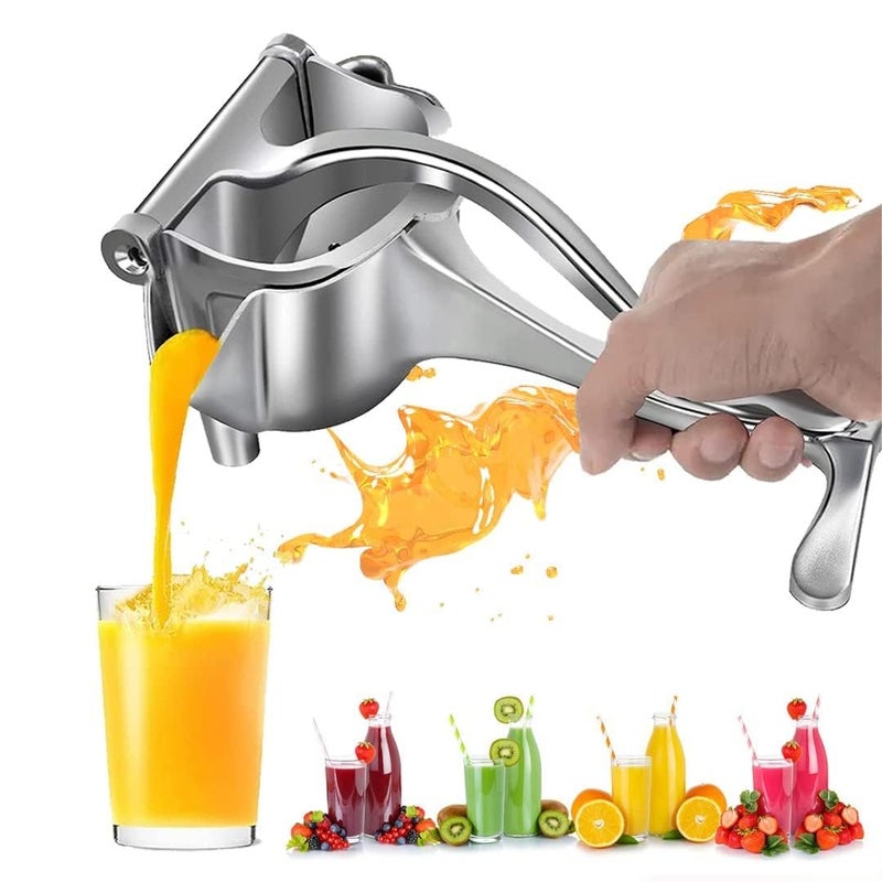Anugrah Mart Heavy Duty Hand Press Metal Lime Juicer Aluminium Manual Fruit Juicer Orange Juicer Juicer Instant For all Fruits Orange Juicer Multipurpose Aluminium - Image 1