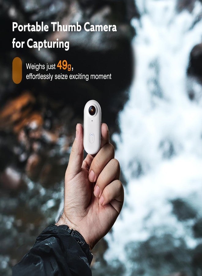 Losfom Z10 4K Action Camera, 128GB Wearable Sports Camera with Waterproof Case, Magnetic Clip, and Quick-Mount Accessories, Small Body Cam for Cycling, Diving, Travel, and Outdoor Adventures(WT128GB) - Image 3