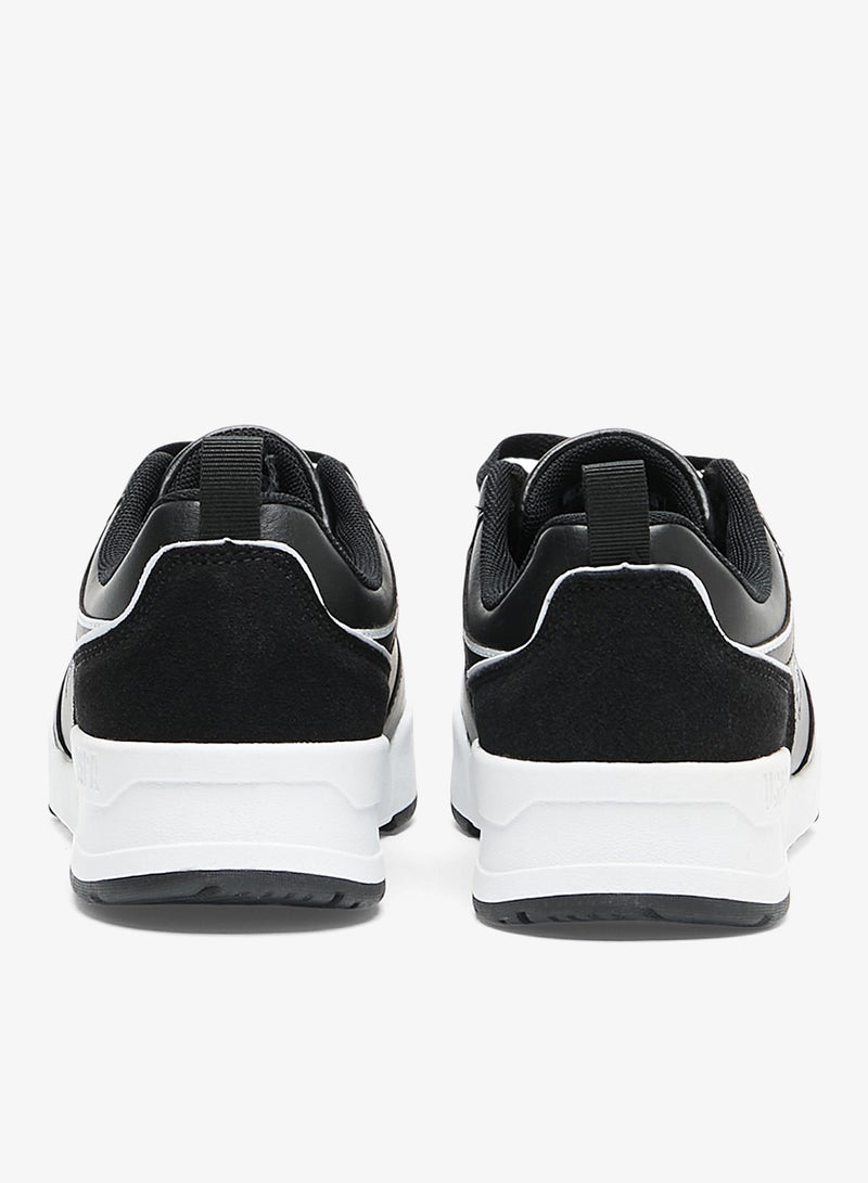 U.S. Polo Assn. Men's Black Sneakers - Lightweight Modern Design Shoes, Comfortable Everyday Casual - Image 5