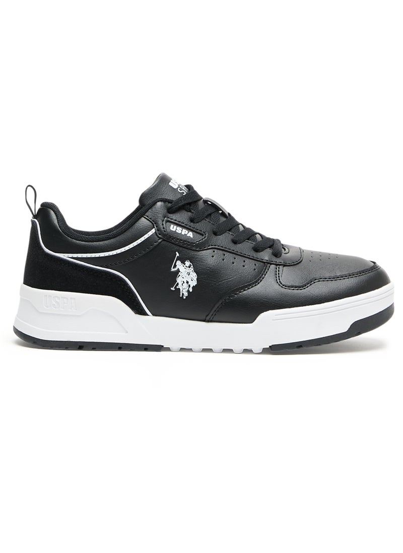 U.S. Polo Assn. Men's Black Sneakers - Lightweight Modern Design, Comfortable Everyday Casual Shoes  - Image 1