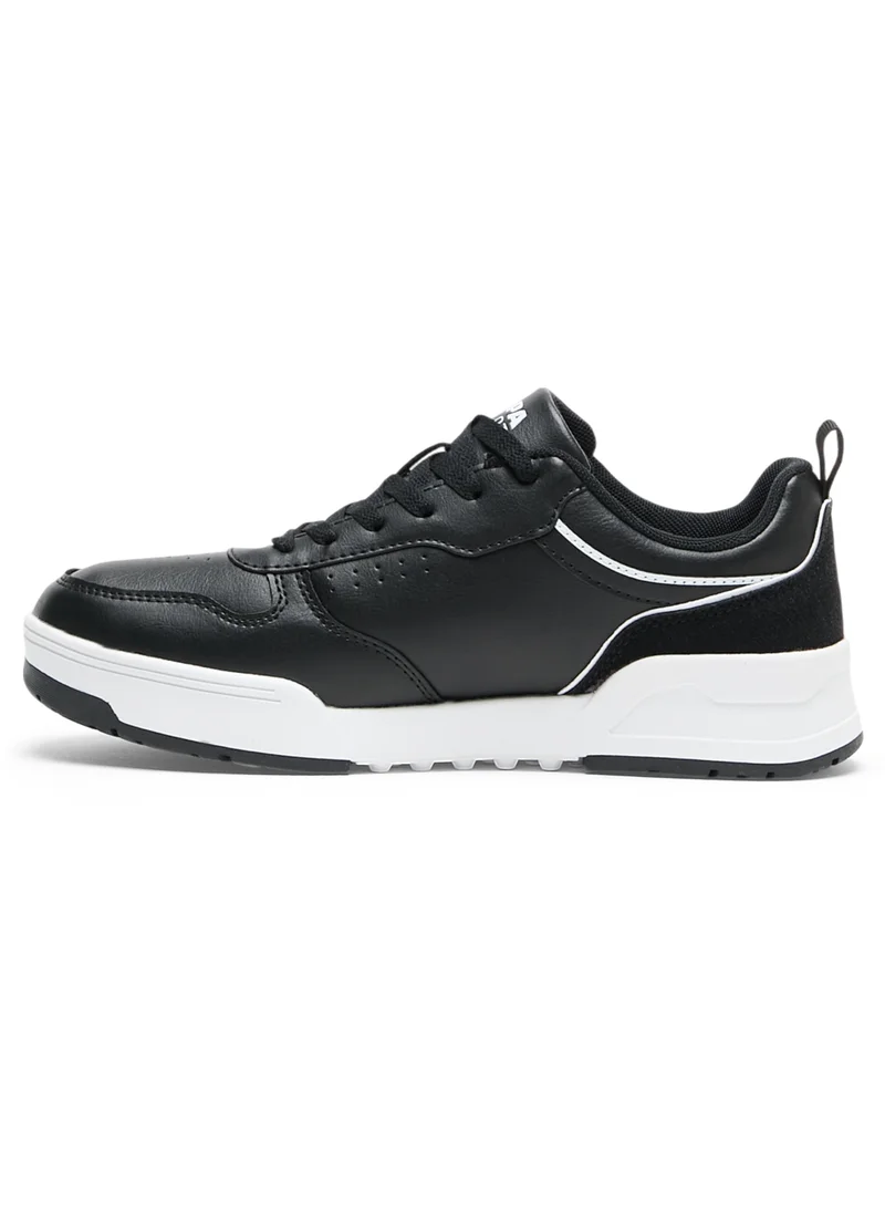 يو اس بولو اسن Men's Black Sneakers - Lightweight Modern Design, Comfortable Everyday Casual Shoes