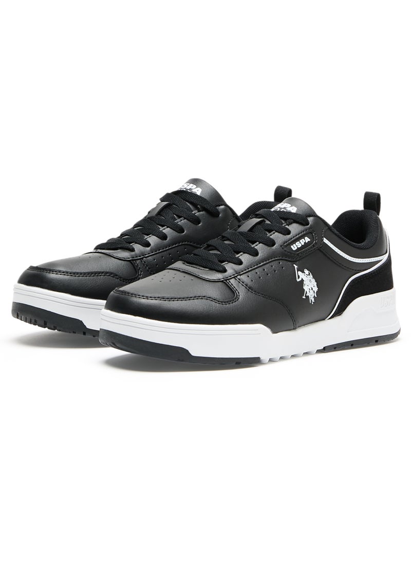 U.S. Polo Assn. Men's Black Sneakers - Lightweight Modern Design, Comfortable Everyday Casual Shoes  - Image 3