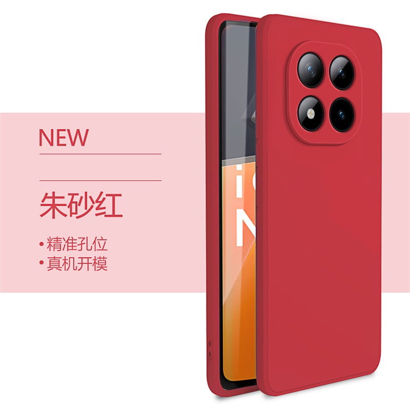 Drop Protection Silicone , Cinnabar Red , , Cover for Redmi Note 15 for Outdoor Use - Image 1