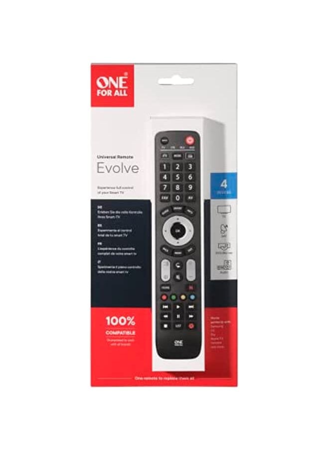 Zaboon - ONEFORALL URC7145 OFA Universal remote control URC7145, 4 equipment - Image 1