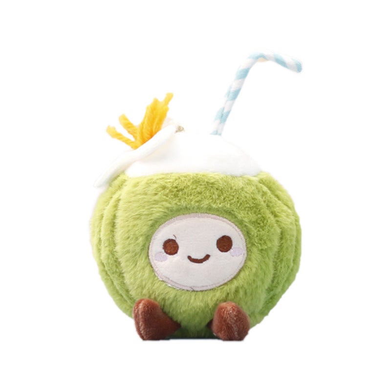 New Plush Coconut Doll Toy Keychain Pendant Wholesale - Image 5