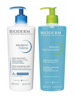 Bioderm Bioderm Cleansing and Moisturizing Set - 2 Pieces 