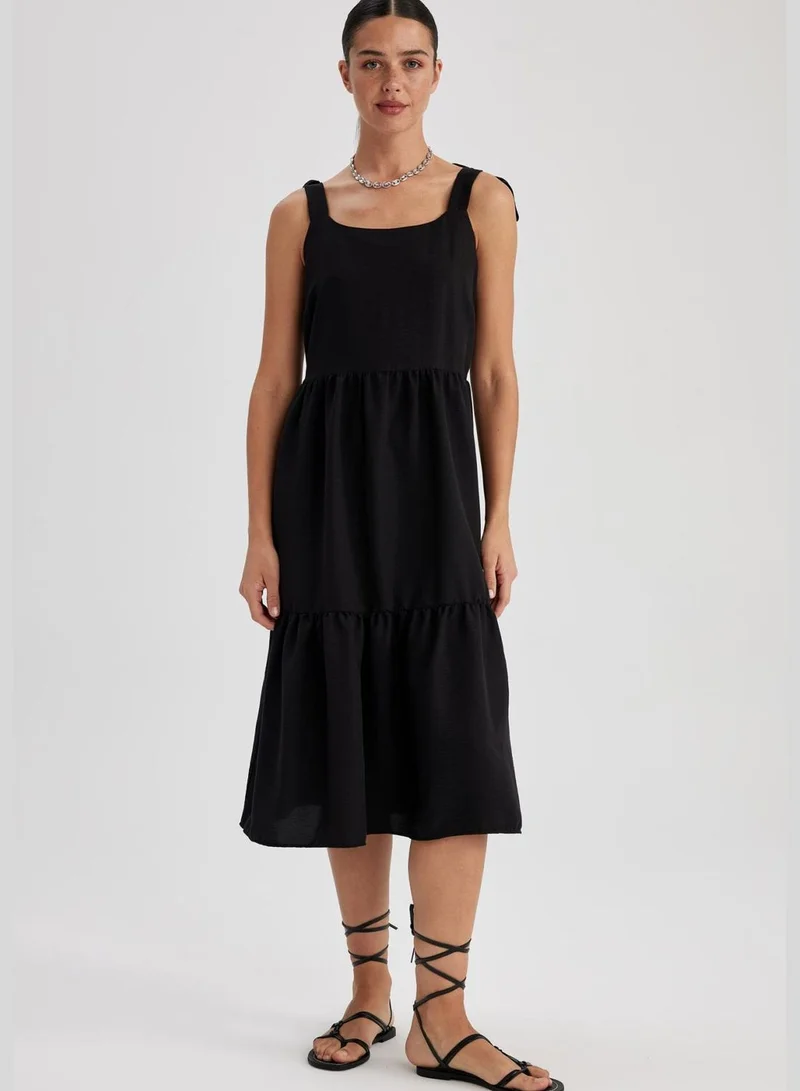 ديفاكتو فستان حمل نسائي منسوج