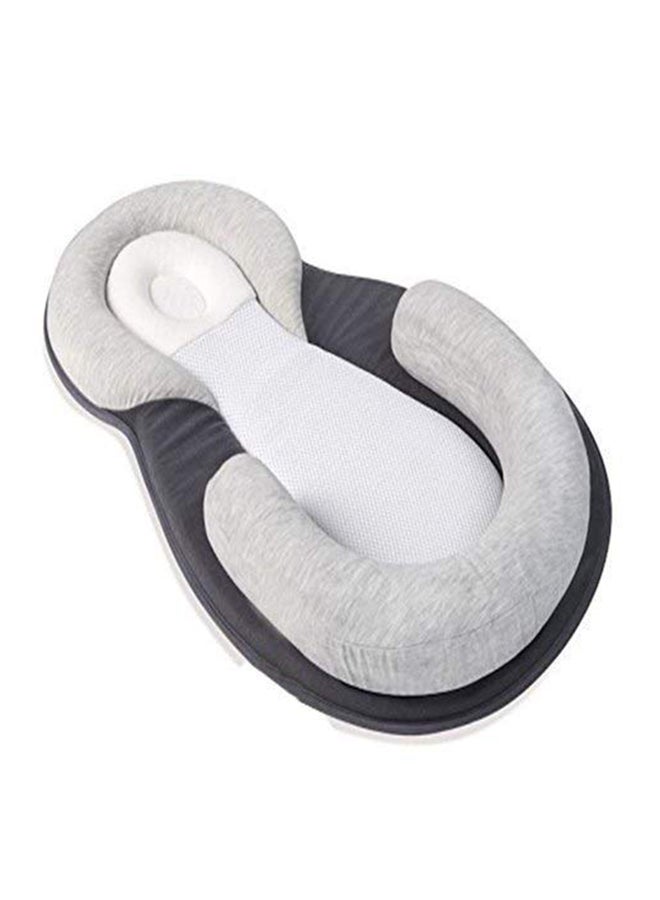 Loquat Baby Orthopedic Pillow For Flat Head Syndrome Prevention Anti - Roll Adjustable Crib Mattress  - Image 4