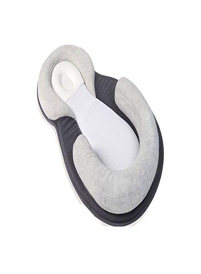 Loquat Baby Orthopedic Pillow For Flat Head Syndrome Prevention Anti - Roll Adjustable Crib Mattress  - Image 1
