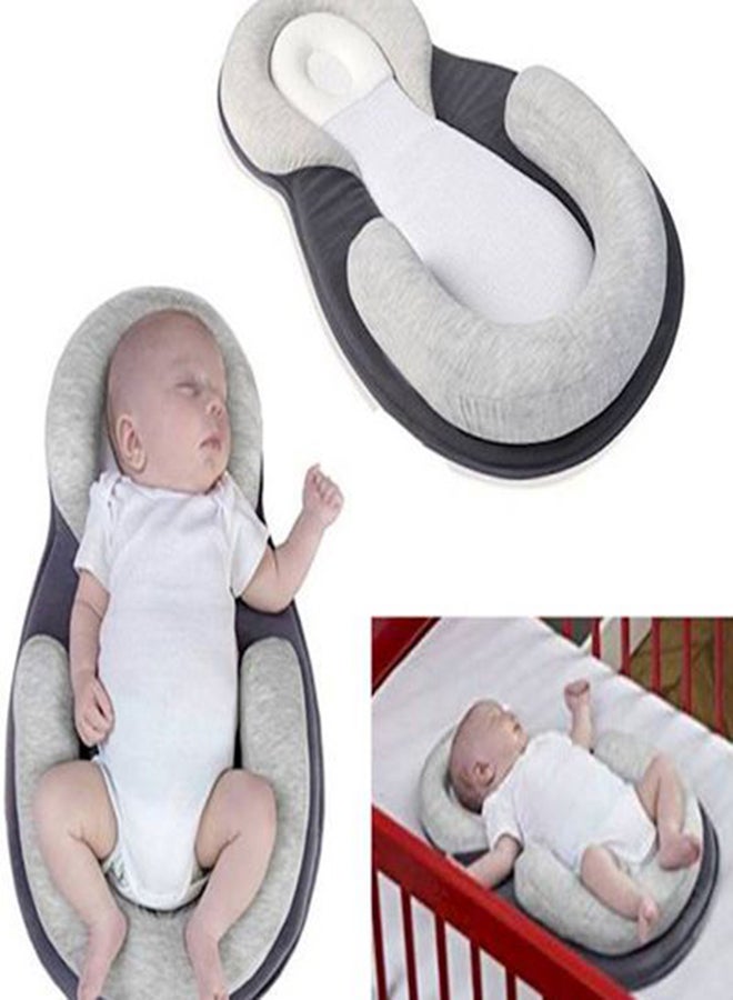 Loquat Baby Orthopedic Pillow For Flat Head Syndrome Prevention Anti - Roll Adjustable Crib Mattress  - Image 2