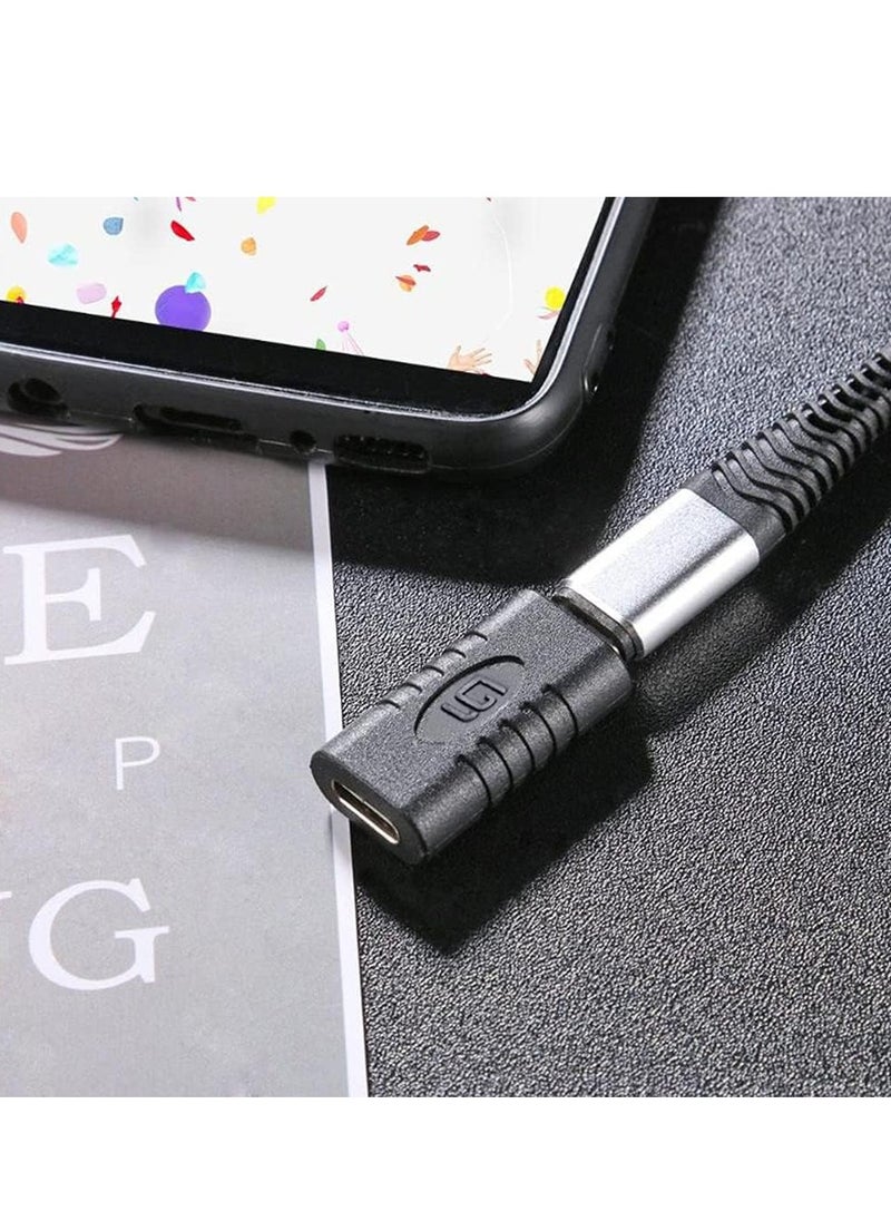 Generic - Type C Female to Female Adapter, Type C Extender, Type C to C Female Adapter, USB 3.1 Type C Adapter Extension Connector for Laptops Tablets Cell Phones - Image 1