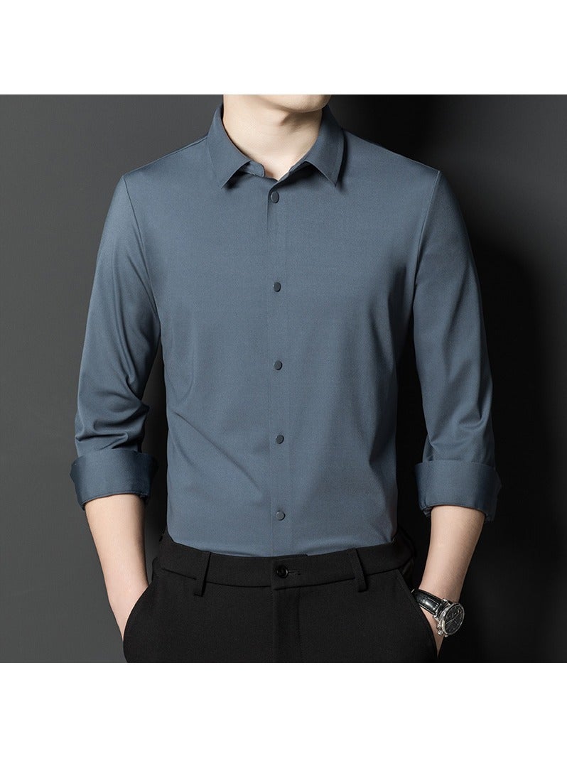 KUYING Business Casual Versatile Shirt 