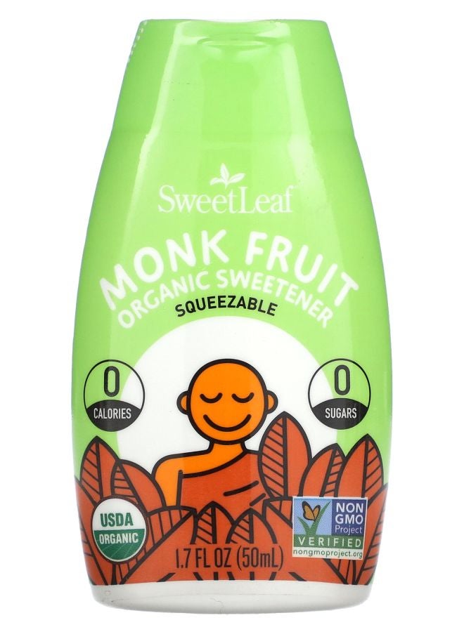 SweetLeaf Monk Fruit Organic Sweetener Squeezable 1.7 fl oz (50 ml)