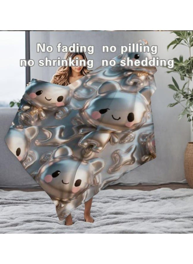 general Baby and children's cartoon flannel thin blanket (warm and comfortable, suitable for sleep, game use) 70cm*100cm - Image 5