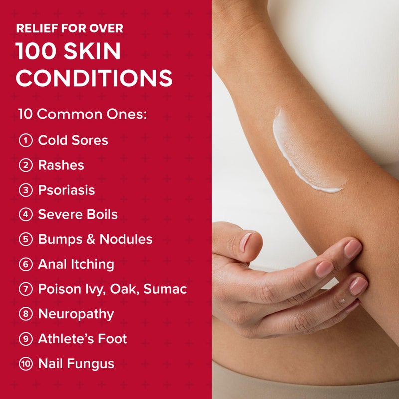 EMUAIDMAX First Aid Homeopathic Ointment, Natural Fast-Acting Topical Ointment for Resistant Skin Conditions, Reduces Itching, Pain, and Swelling, On-The-Go Travel Size, 0.35oz, 2 Pack - Image 5