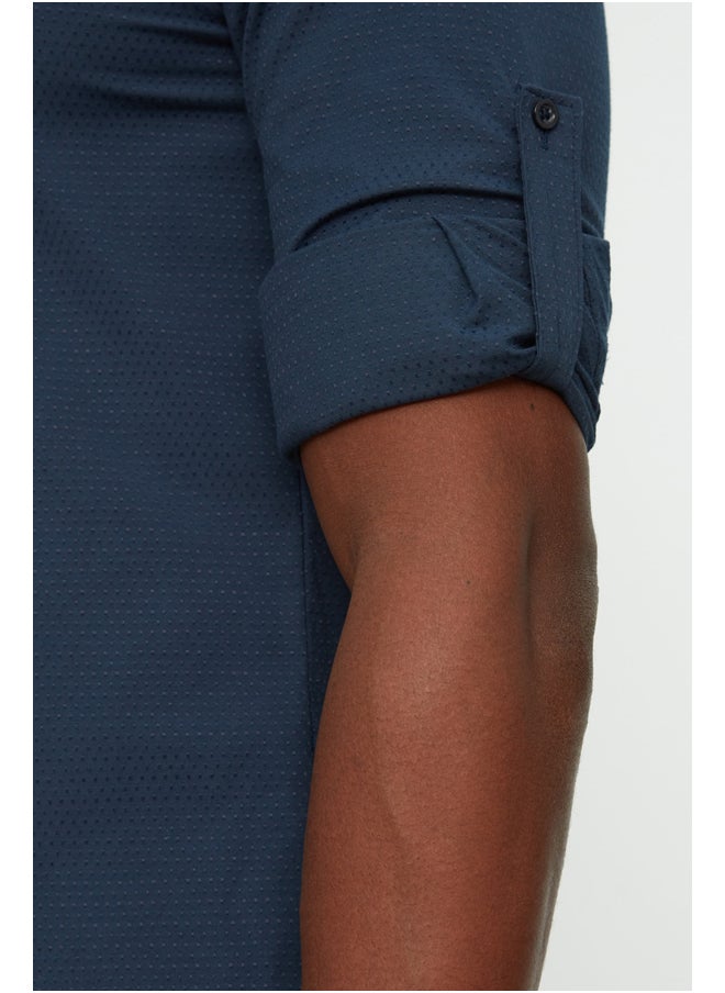trendyol - Man Shirt Indigo - Image 1