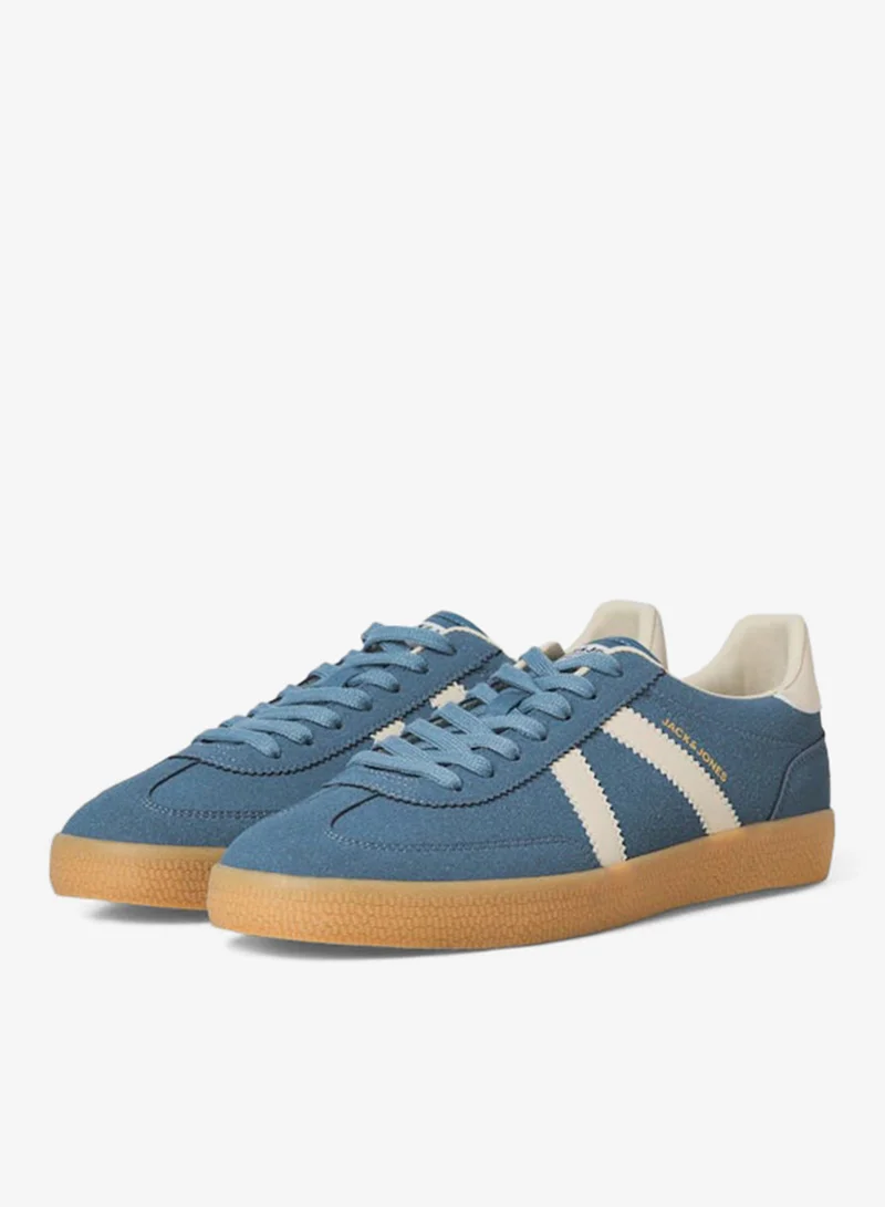 JACK & JONES Jack and Jones Men Teal Lace Up Suede Sneakers