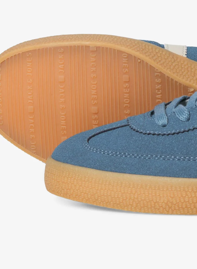 JACK & JONES Jack and Jones Men Teal Lace Up Suede Sneakers