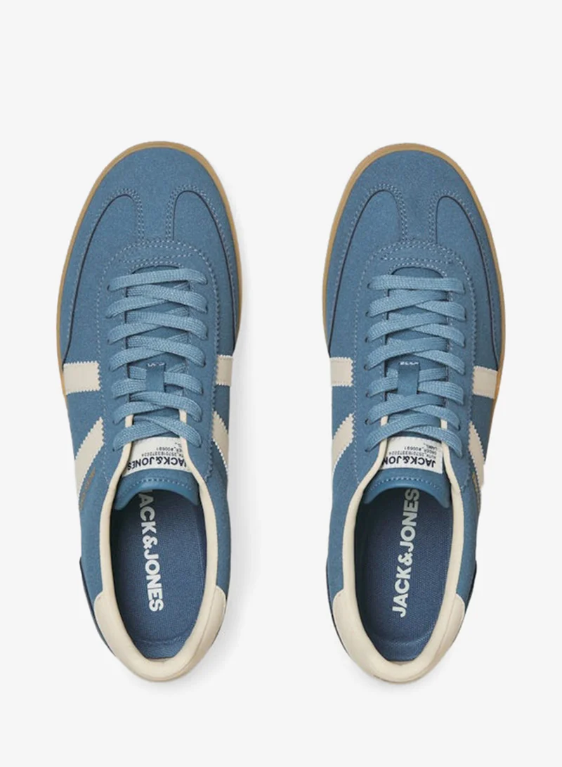 JACK & JONES Jack and Jones Men Teal Lace Up Suede Sneakers