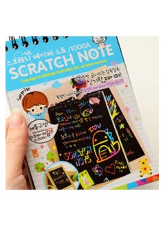 Generic Set of 10 drawing sheets and drawing tool of wood stick 14cm * 10cm small size  - Image 4