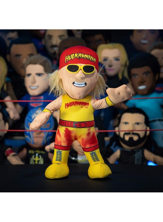 Bleacher Creatures Wwe Hulk Hogan 10" Plush Figure A Wrestling Superstar For Play Or Display - Image 3