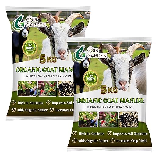 COIR GARDEN - Goat Manure for Home Gardening - Organic Fertilizer - Natural Soil Fertilizer for Flowering Plants - 5 KG - Image 5