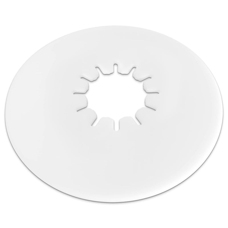 AOIT 5th Wheel Lube Plate for Trailer RV Camper Truck 10Inch Diameter Fifth Wheel Lube Plate for BW Reese Towpower Cougar 5th Wheel Hitch King Pin Fifth Wheel Plate Disk White 1 Pack