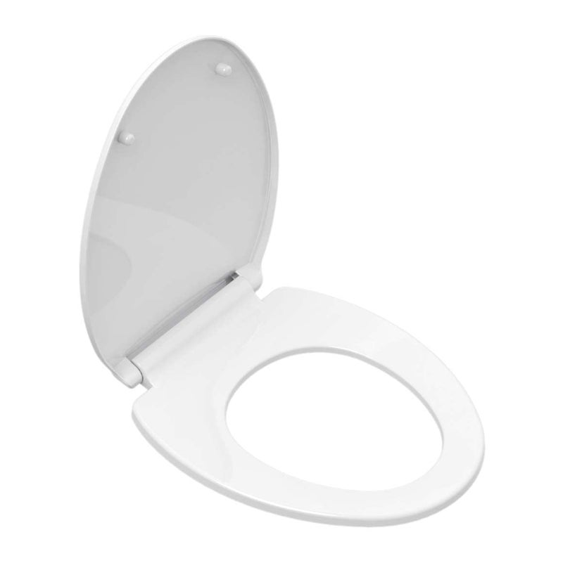 Parryware Solid Plus Regular Seat Cover |E83061C |White Toilet Seat Cover | For Bathroom Fixtures - Image 2