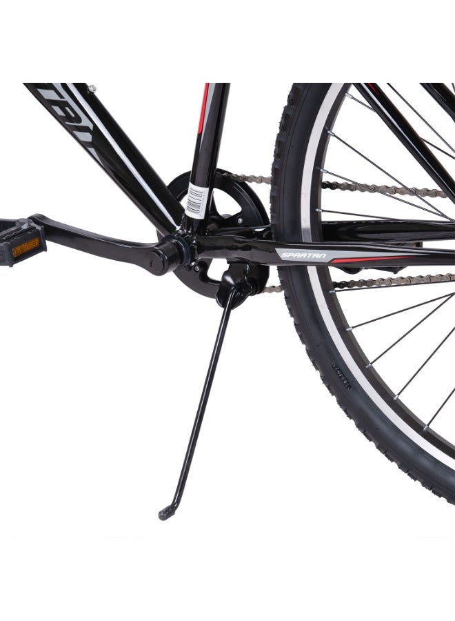 Spartan Commuter Steel Mountain Bike | 24 Inch Wheel Size | Single Speed | Black Color - Image 2