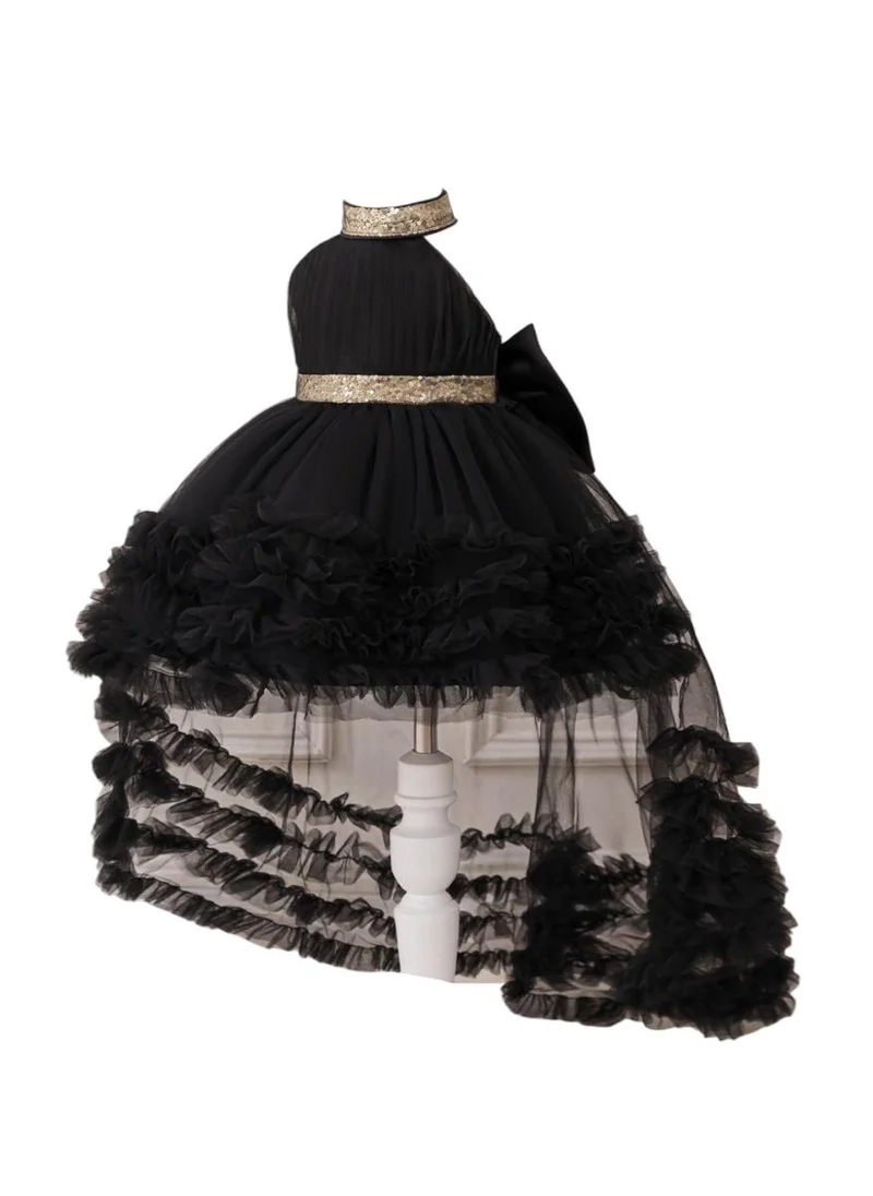 دىدانيالا D' Daniela - Little Black Swan Dress - Black