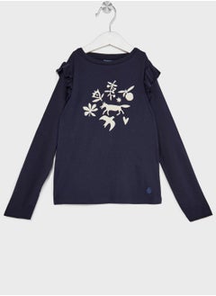 Petit Bateau Youth Graphic Print T-Shirt  - Image 1