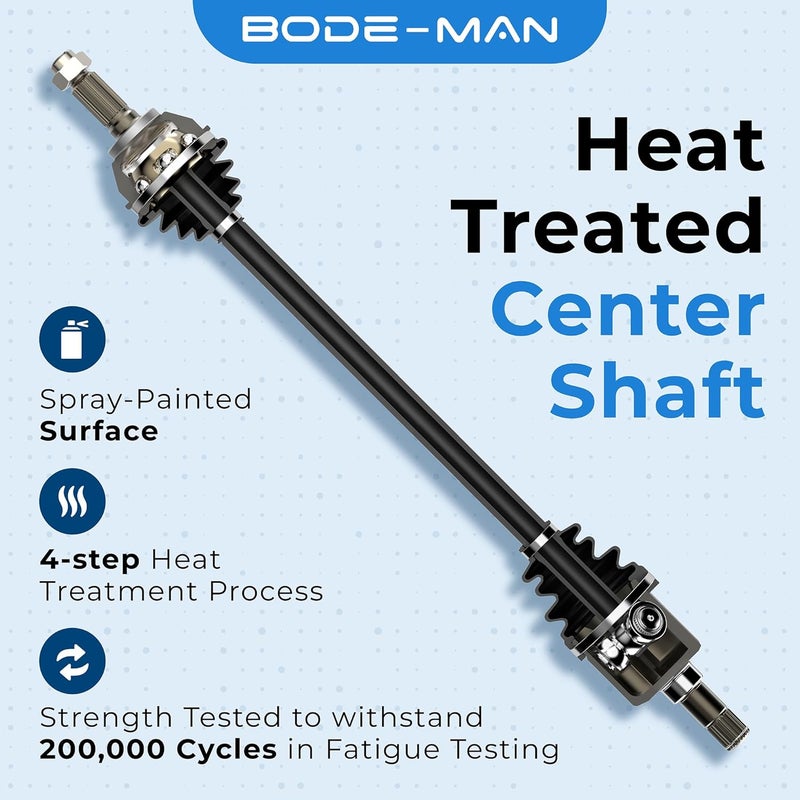 Bode-man Front Right CV Axle Assembly for 2008-2014 Honda Accord 2.4L Manual Transmission - Image 2