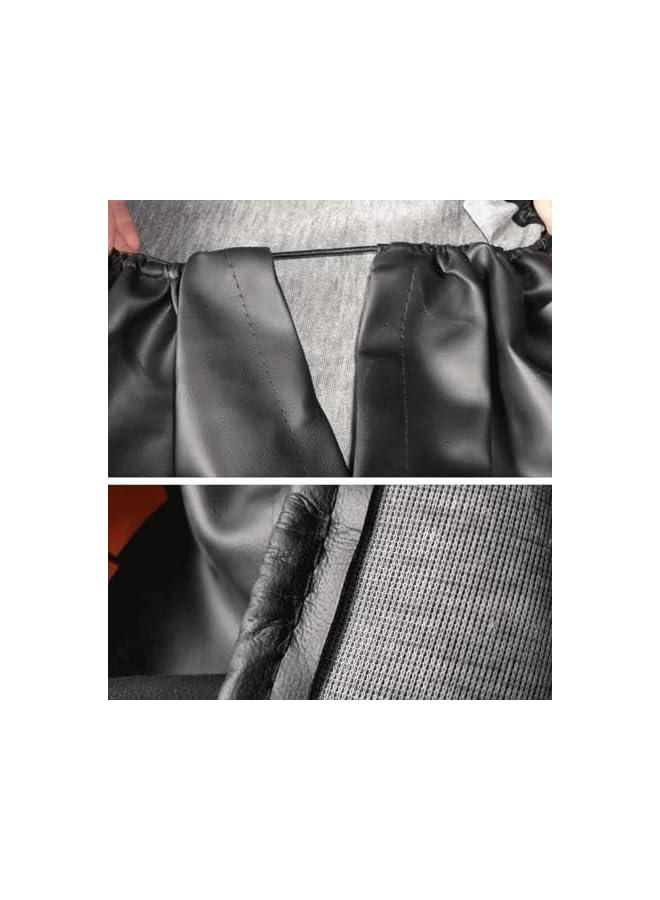 S-TOP for Ford Bronco for Jeep Wrangler Spare Tire Cover with Camera Hole, Back Wheel Cover with Backup Camera Hole, Tire Storage Bag Protector (L Size, 265/50R20, 31x10.5-15) - Image 4