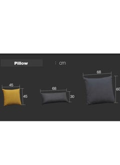 Comfynest Comfynest Modern U Shape Sofa Set 7 Seater For Your Living Room (Dark Grey)  - Image 3