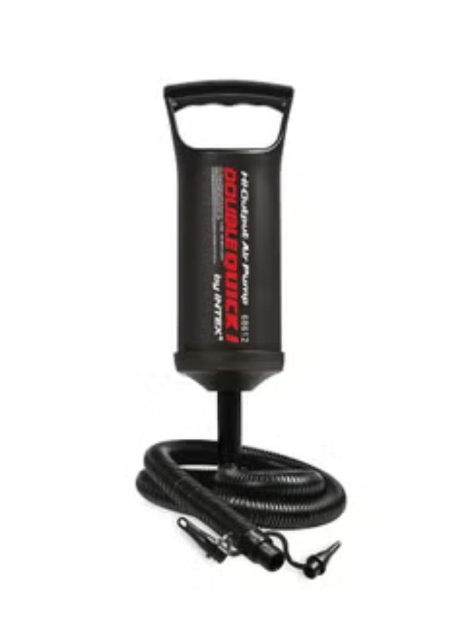 Double Quick 1 Hand Pump Black 11.5inch  - Image 1