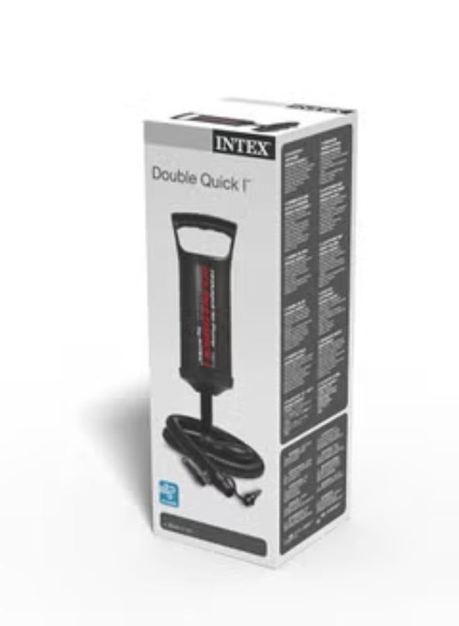 Double Quick 1 Hand Pump Black 11.5inch  - Image 4