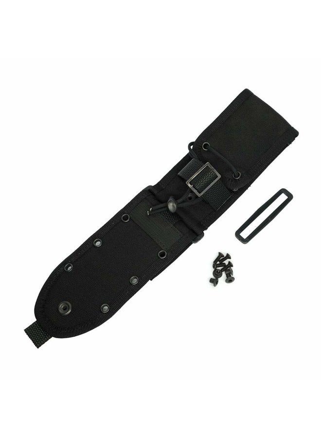 ESEE Fixed Blade MOLLE Back Sheath Black - ESEE-52MB - Image 1
